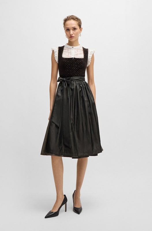 BOSS Traditional Blouse 'Kinga_Mathe' in White