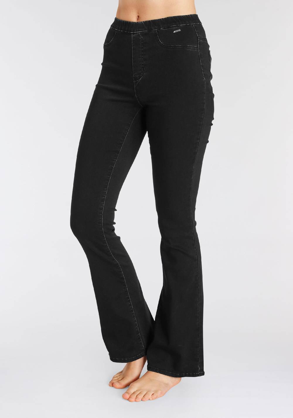 BUFFALO Flared Jeggings In Black