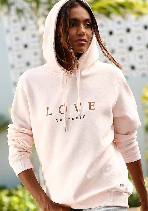 BUFFALO Sweatshirt in Rose