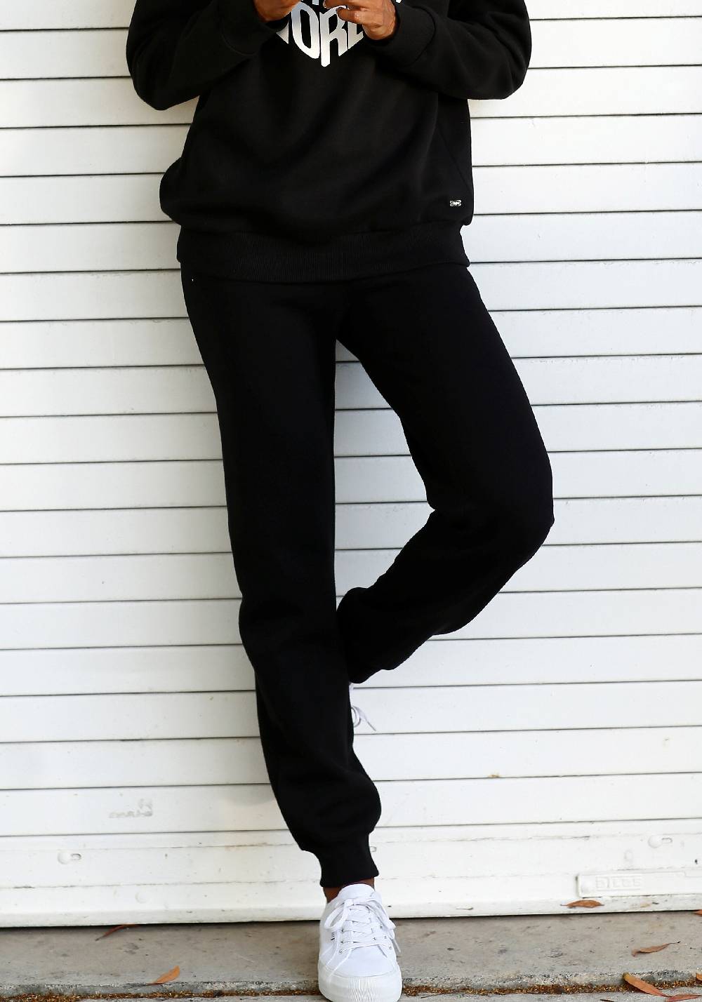 BUFFALO Tapered Pants In Black