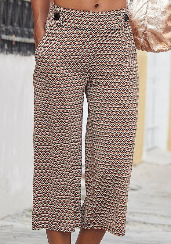BUFFALO Wide leg Pants in Mixed Colors