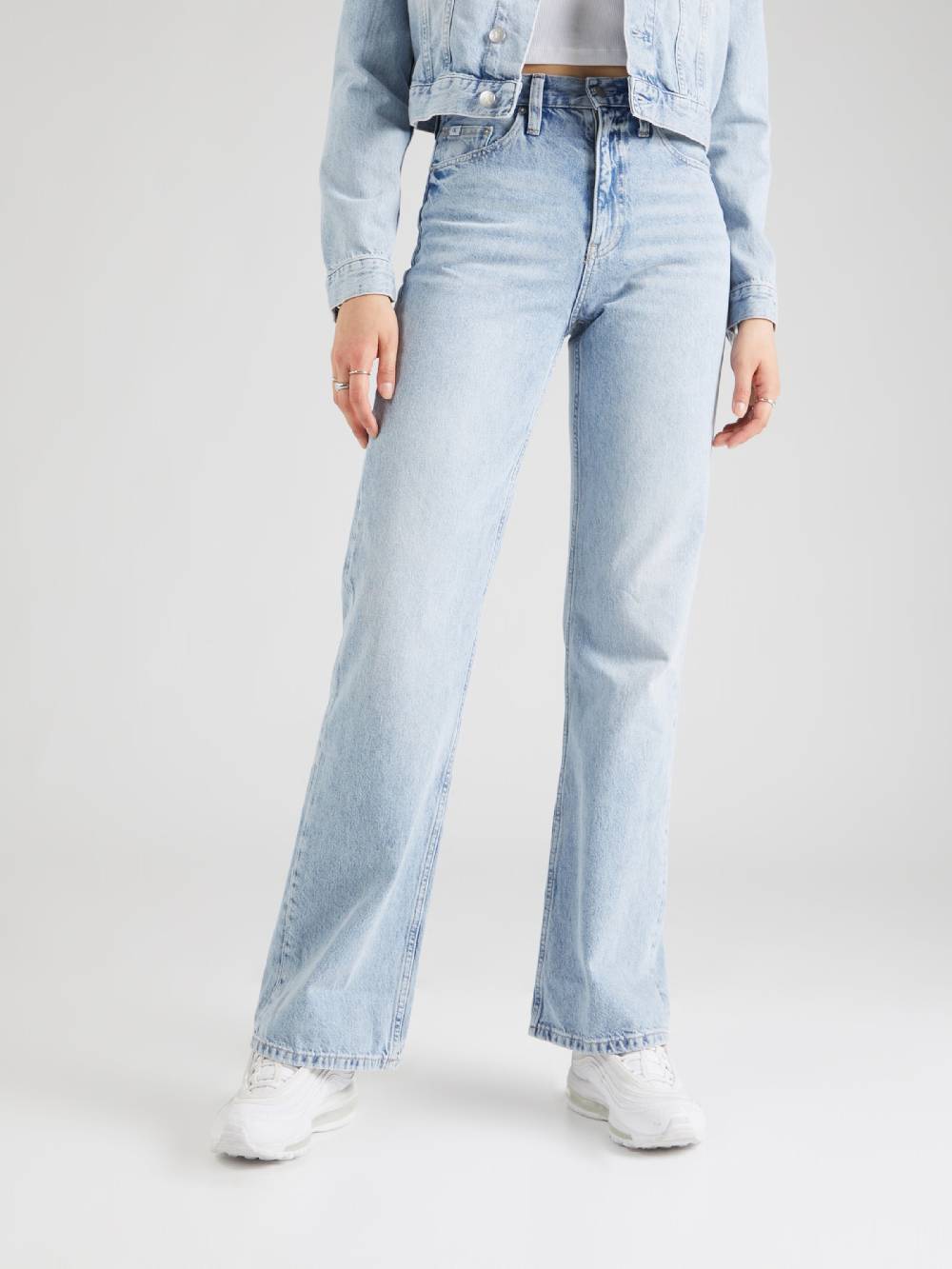 Calvin Klein Jeans Boot Cut Jeans 'AUTHENTIC' In Light Blue