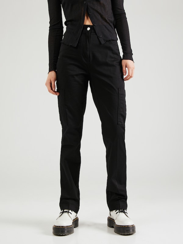 Calvin Klein Jeans Regular Cargo Pants in Black
