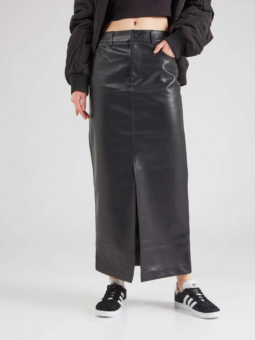 Calvin Klein Jeans Skirt In Black