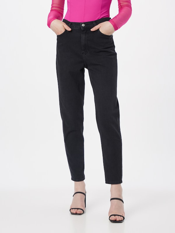 Calvin Klein Jeans Tapered Jeans in Black Denim