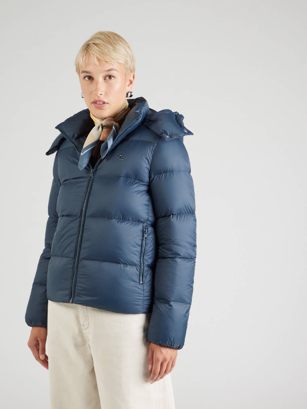 Calvin Klein Jeans Winter Jacket In Blue