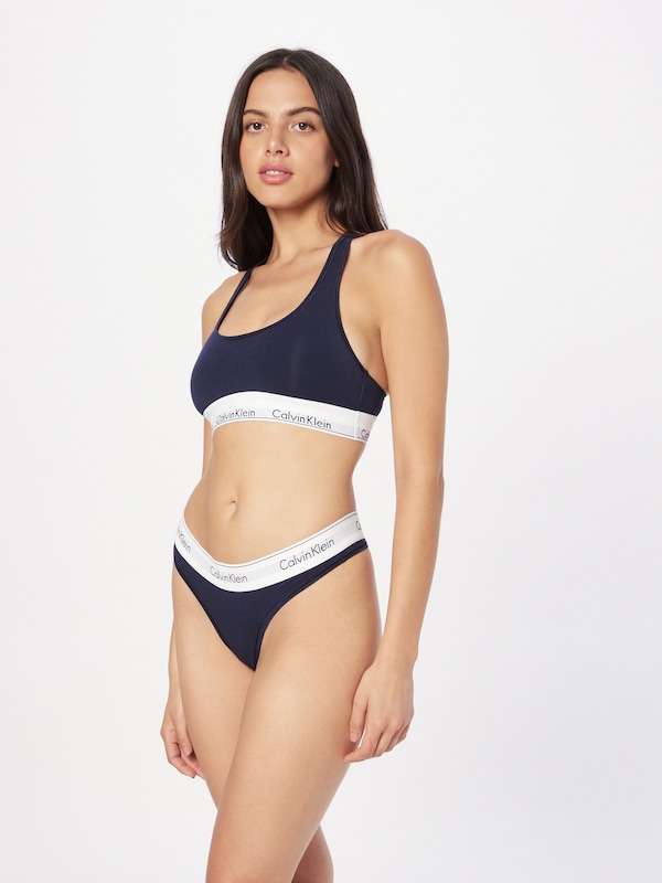 Calvin Klein Underwear Bralette Underwear Sets in Night Blue