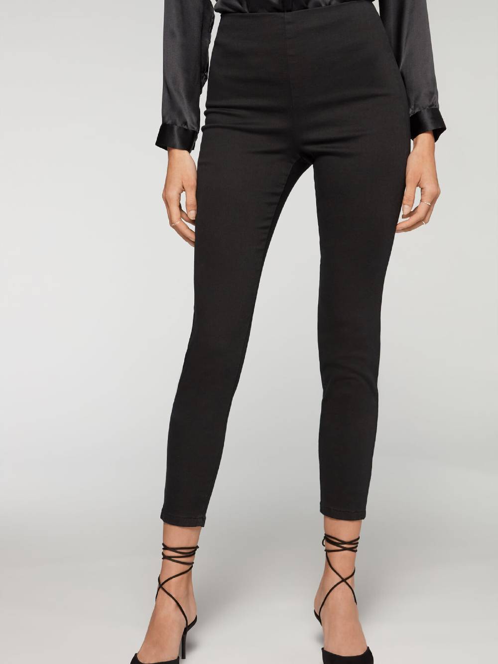 CALZEDONIA Skinny Jeggings In Black