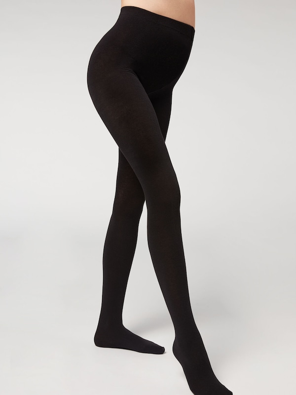 CALZEDONIA Tights 'thermo' in Black