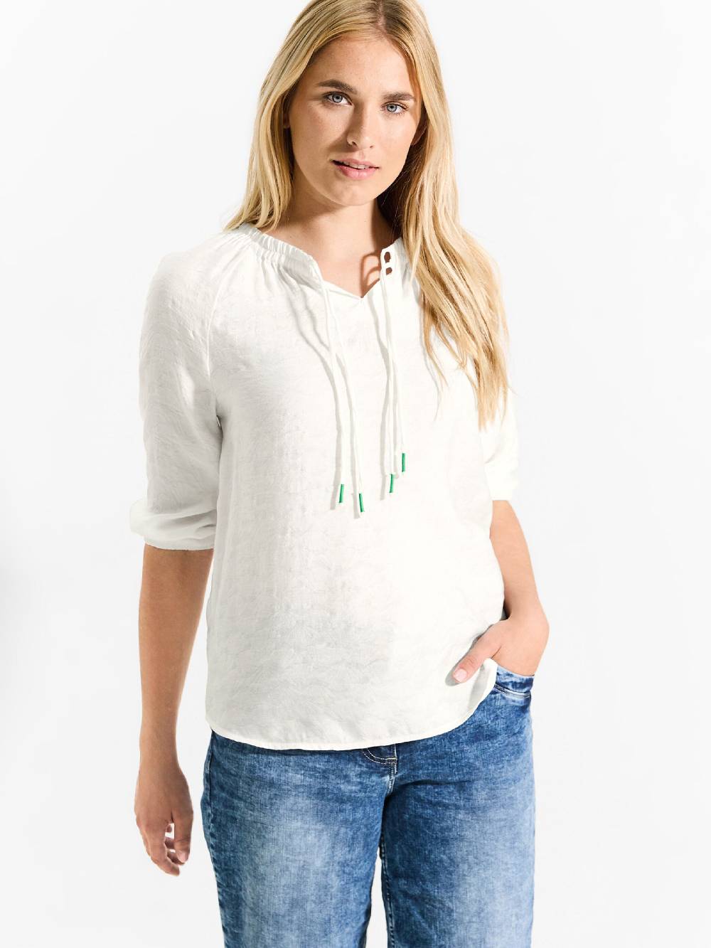 CECIL Blouse In White