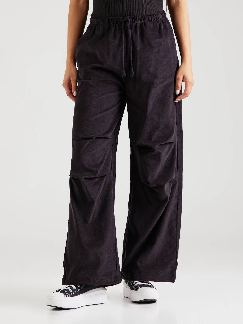 Champion Authentic Athletic Apparel Wide Leg Pants In Black