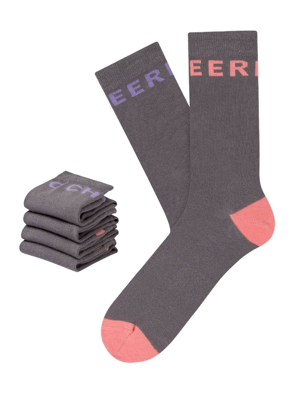 CHEERIO* Socks 'Best Friend' In Anthracite