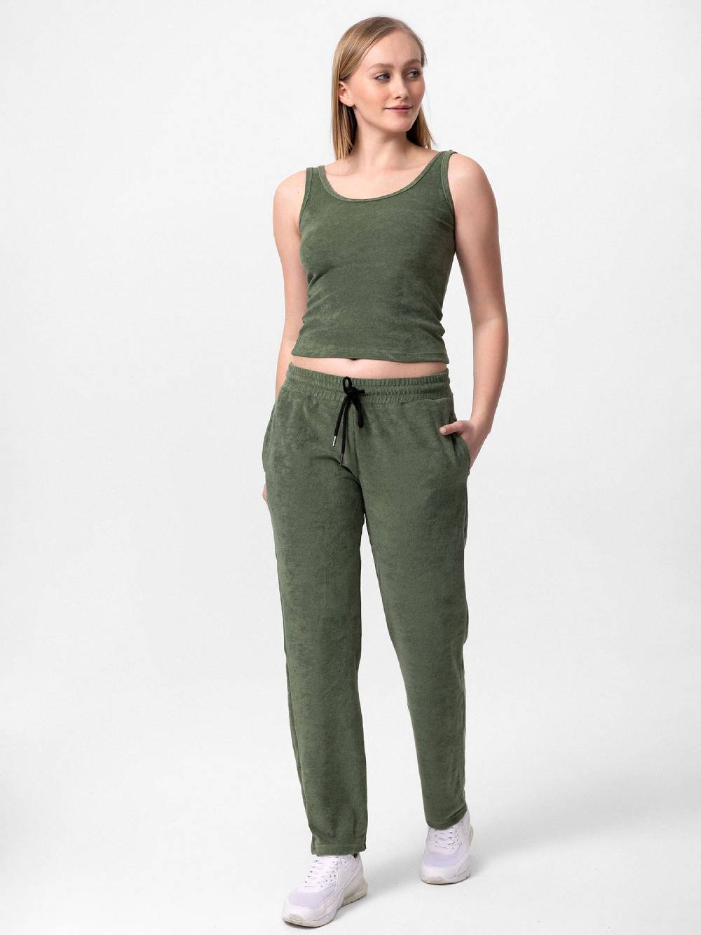 Cool Hill Loungewear In Khaki