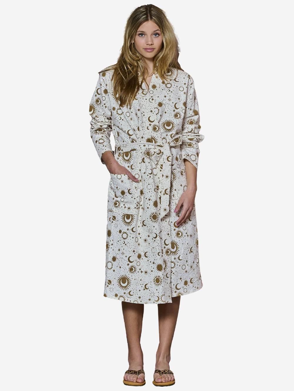 COVERS & CO Kimono 'Marle Luna Tic' In Grey