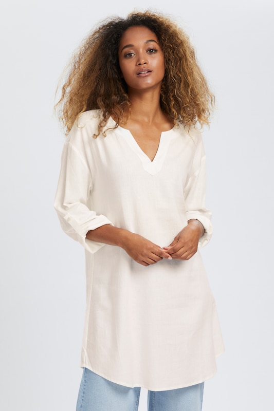 Cream Tunic 'Venta' In White