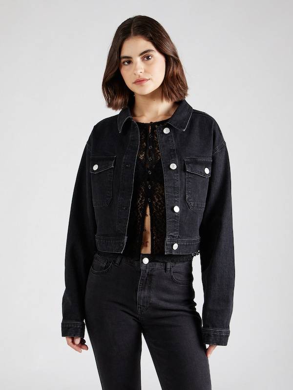 Daahls by Emma Roberts exclusively for ABOUT YOU Between-Season Jacket 'Hanna' in Black