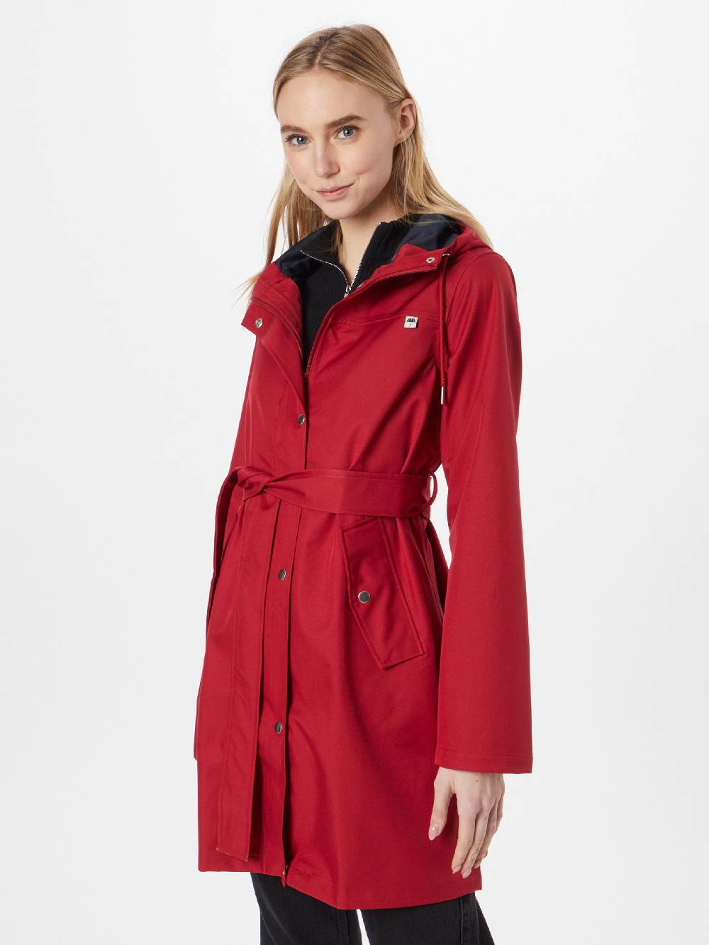 Danefae Raincoat 'Rainlover' In Dark Red