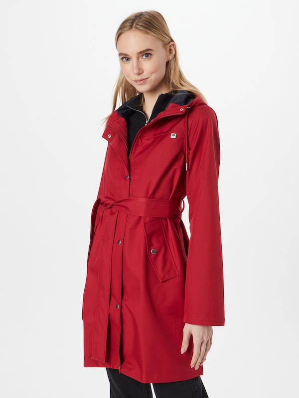 Danefae Raincoat 'Rainlover' In Dark Red