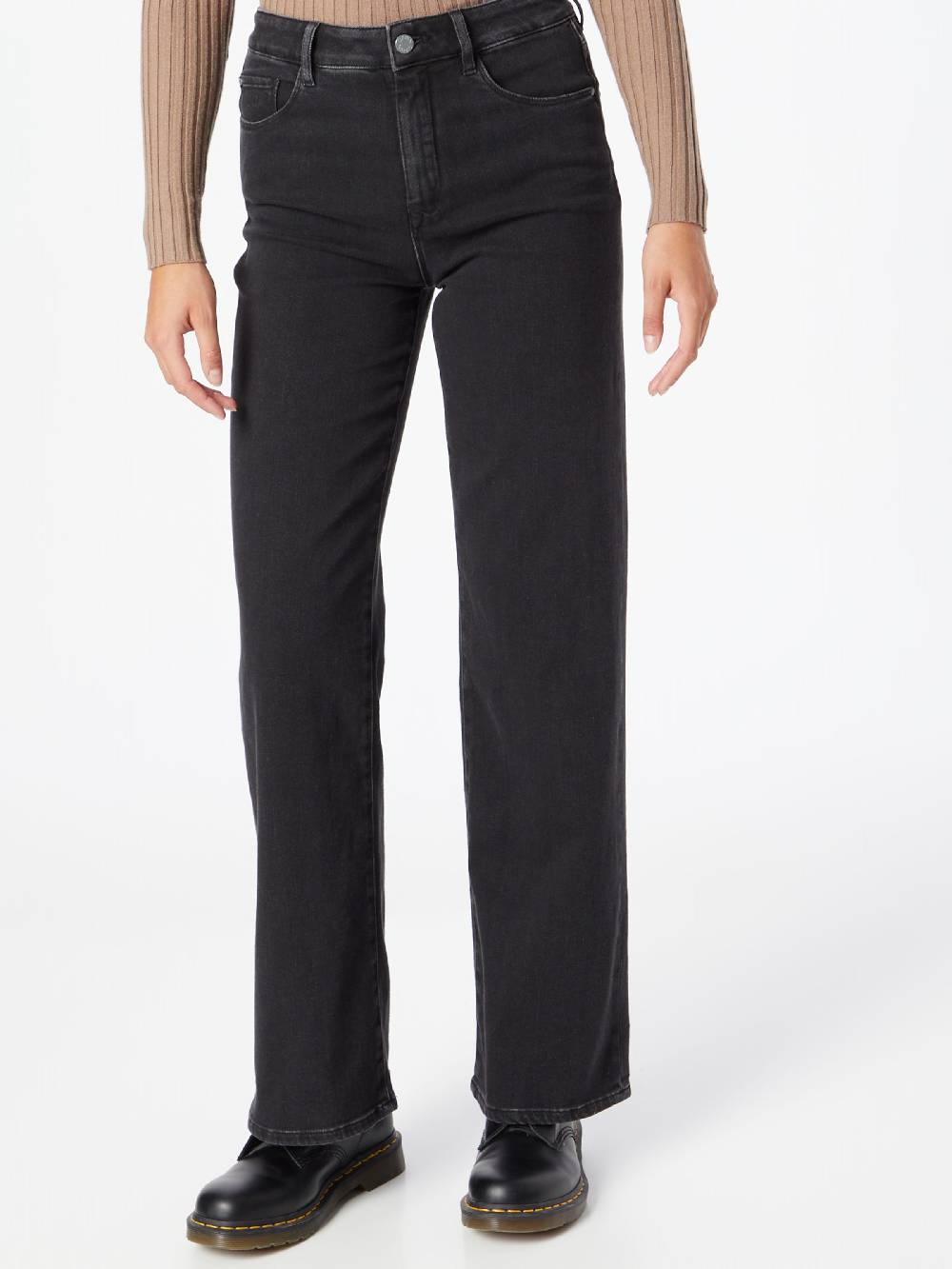 Dawn Regular Jeans In Black Denim
