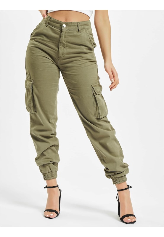 DEF Tapered Cargo Pants 'Aya' in Olive