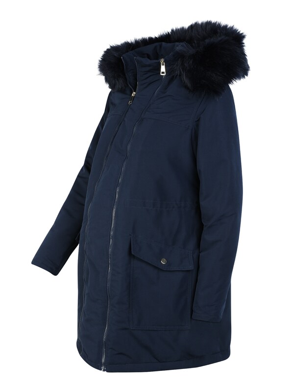 Dorothy Perkins Maternity Between-Seasons Coat in Navy