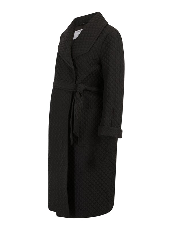 Dorothy Perkins Maternity Between-Seasons Coat in Black