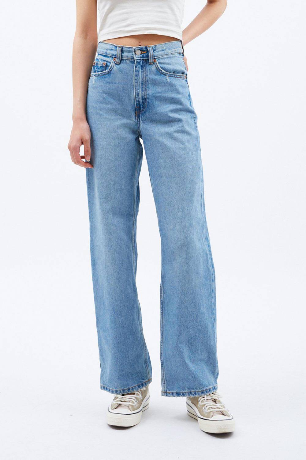 Dr. Denim Wide Leg Jeans 'Echo' In Blue