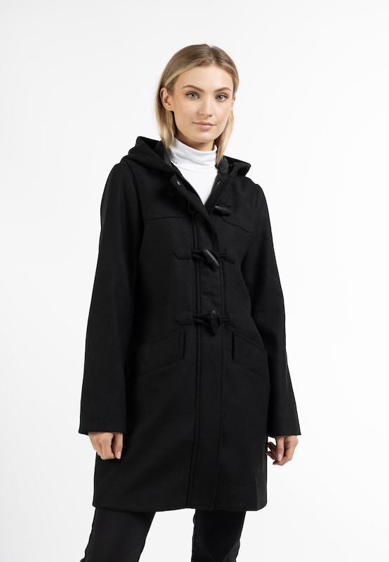 DreiMaster Klassik Winter Coat in Black