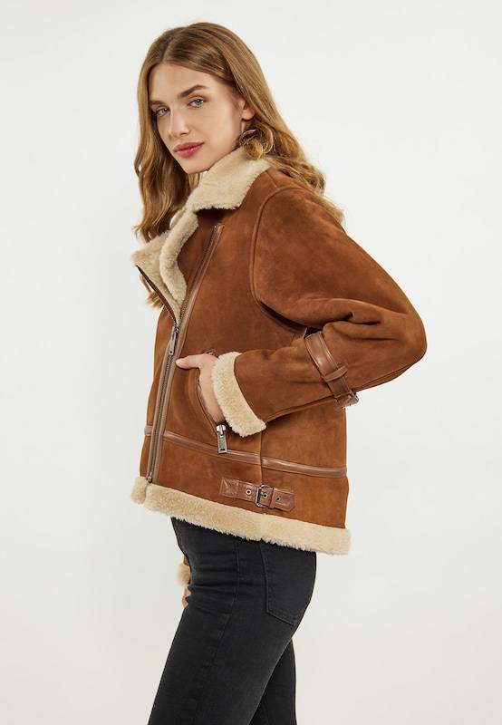 DreiMaster Vintage Between-Season Jacket in Brown