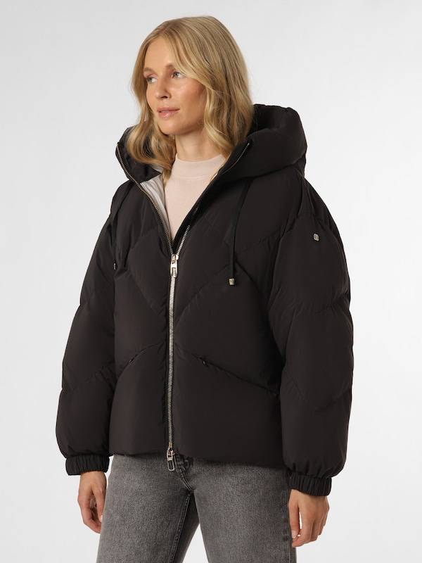 DUNO Between-Season Jacket ' Peggie ' in Black