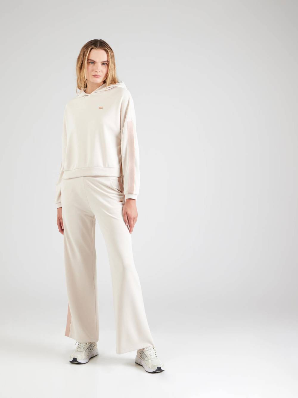 EA7 Emporio Armani Sweatsuit In Wool White