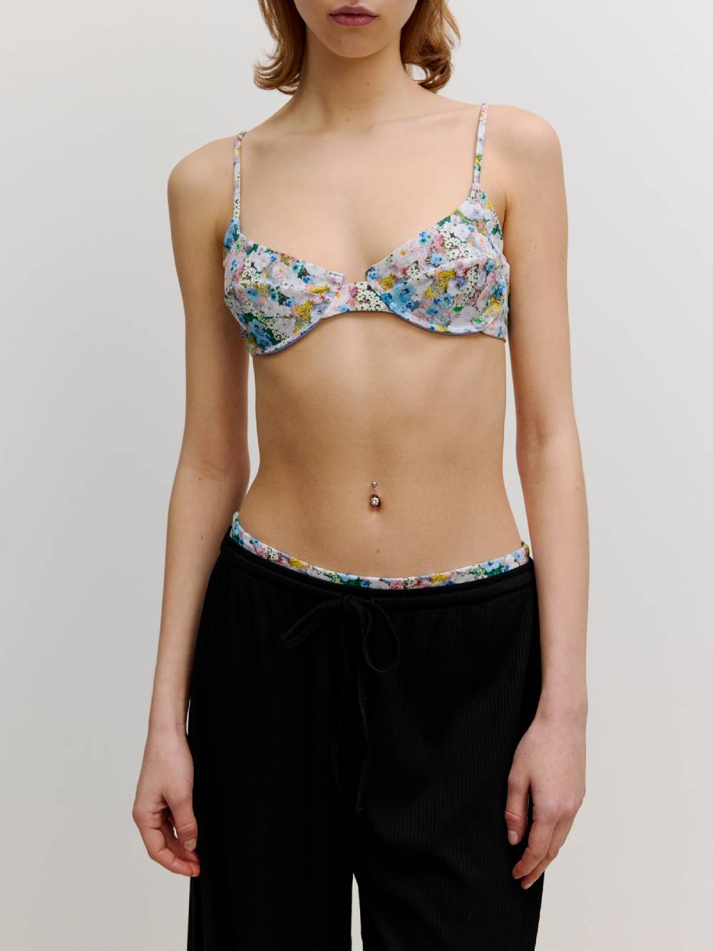 EDITED Balconette Bikini Top 'Ike' In Mixed Colors
