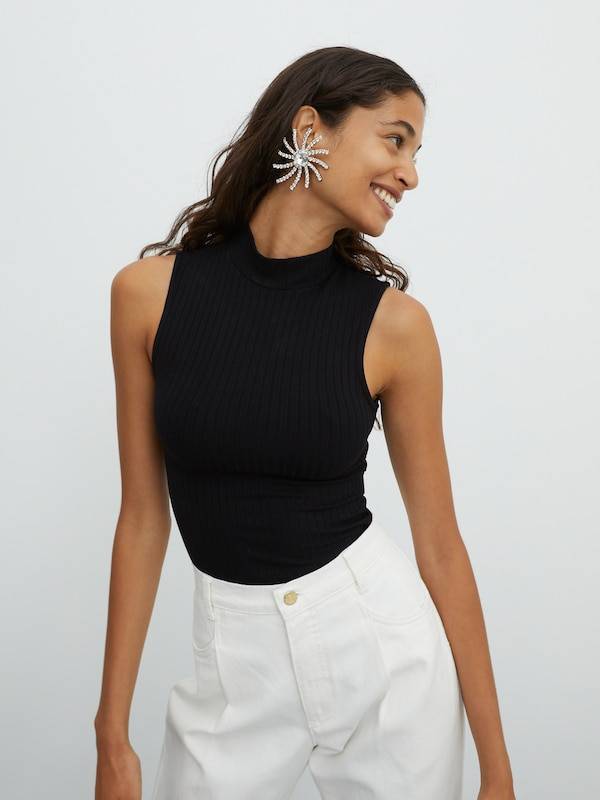 EDITED Shirt 'Kaori' in Black