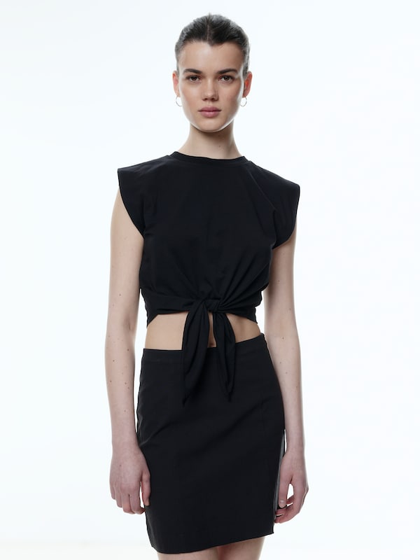 EDITED Shirt 'Silja' in Black