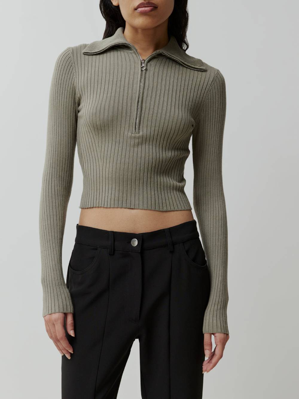 EDITED Sweater 'Fritzi' In Khaki