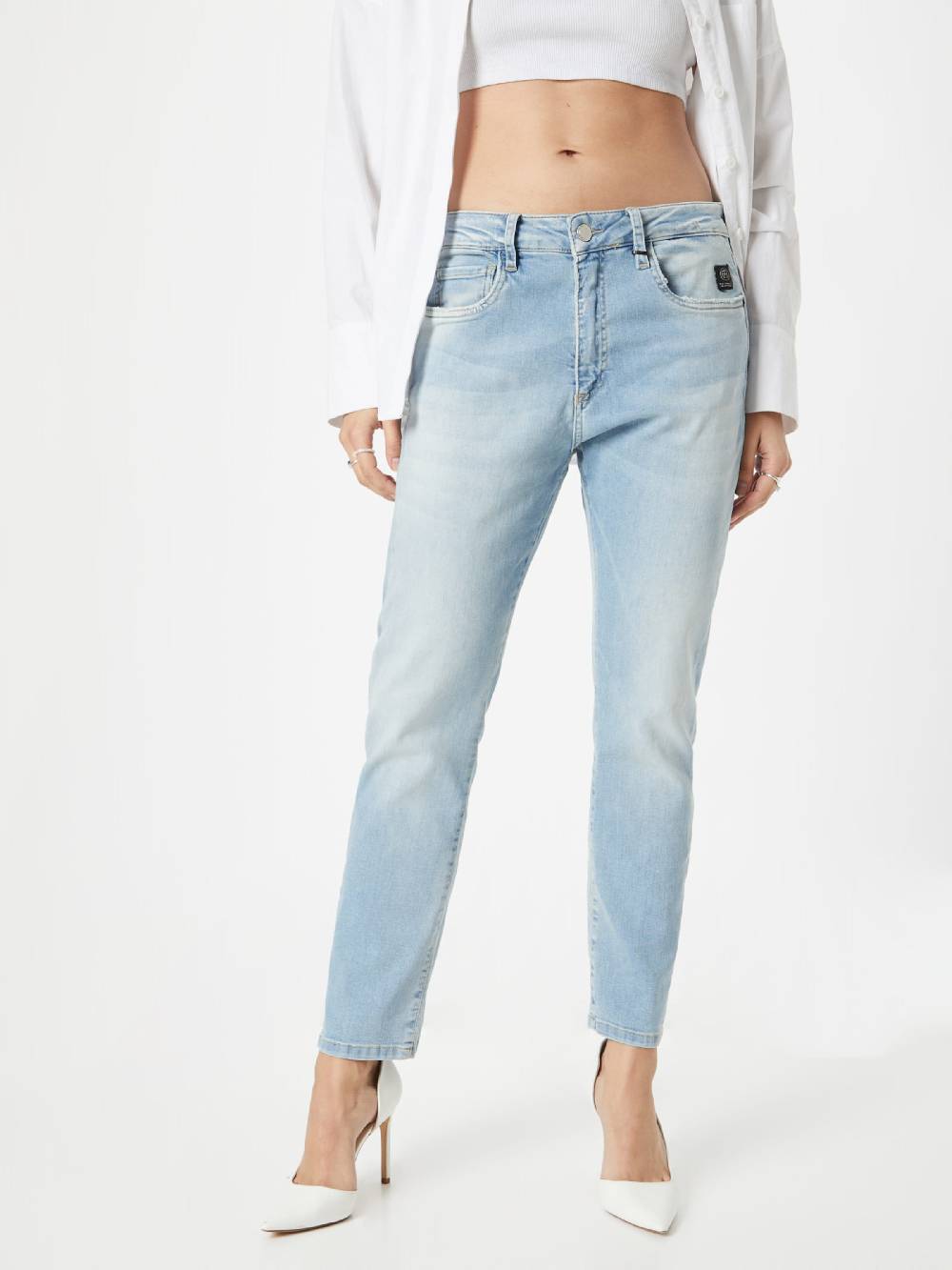Elias Rumelis Tapered Jeans 'Leona' In Light Blue