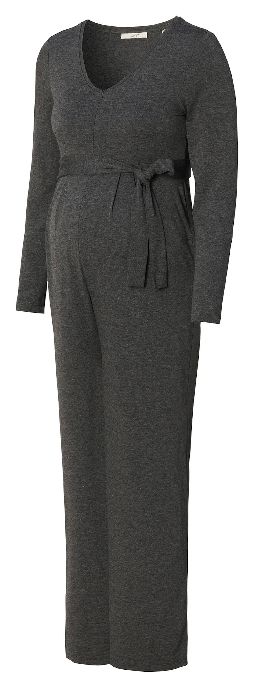 Esprit Maternity Jumpsuit In Anthracite