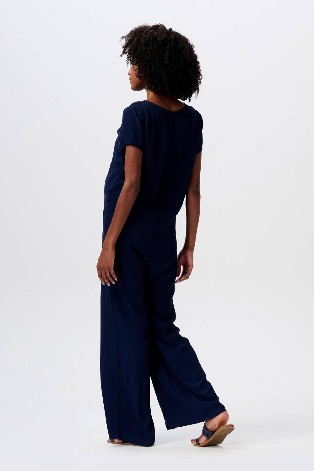 Esprit Maternity Jumpsuit In Night Blue
