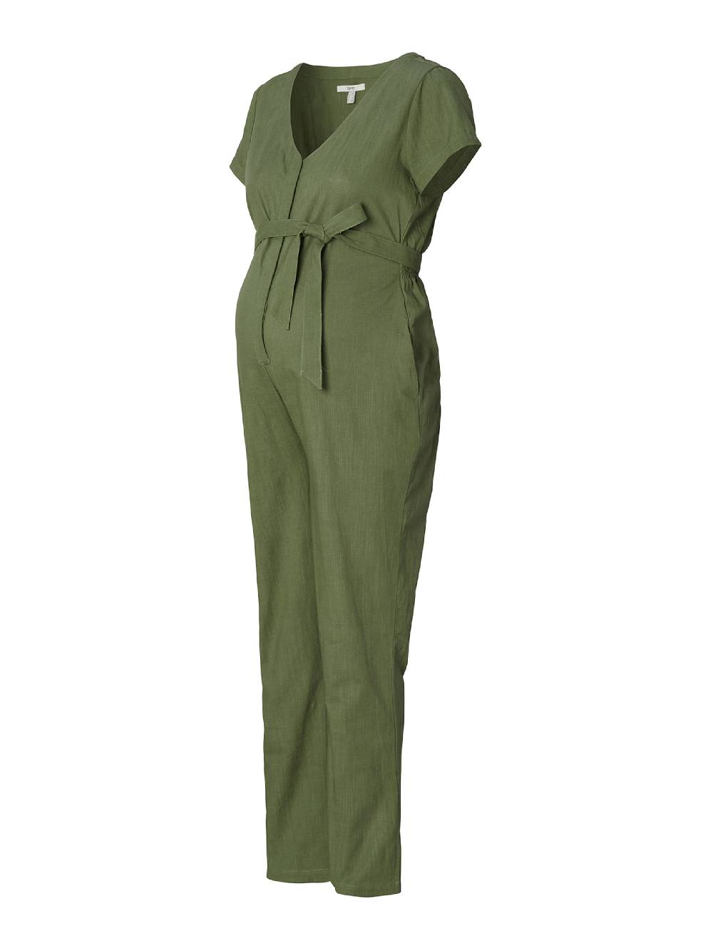 Esprit Maternity Jumpsuit In Olive