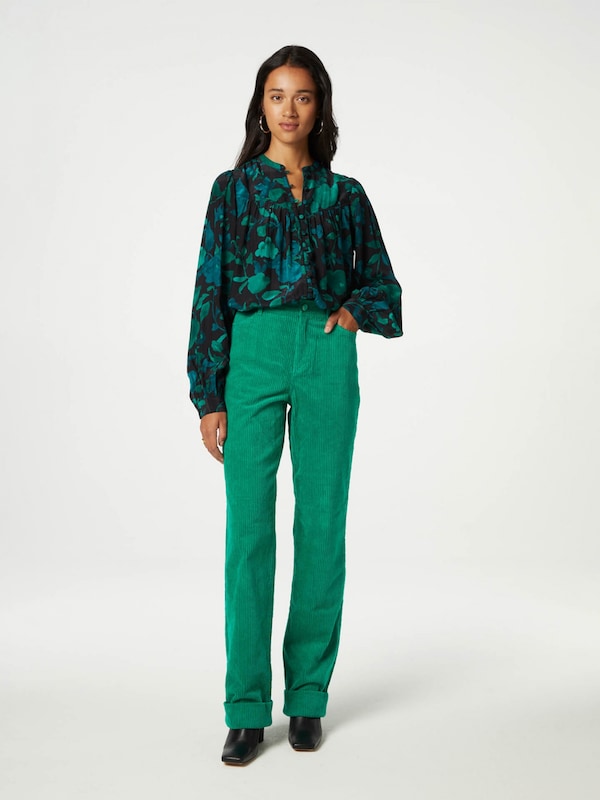 Fabienne Chapot Regular Pants 'Virgi' in Grass Green
