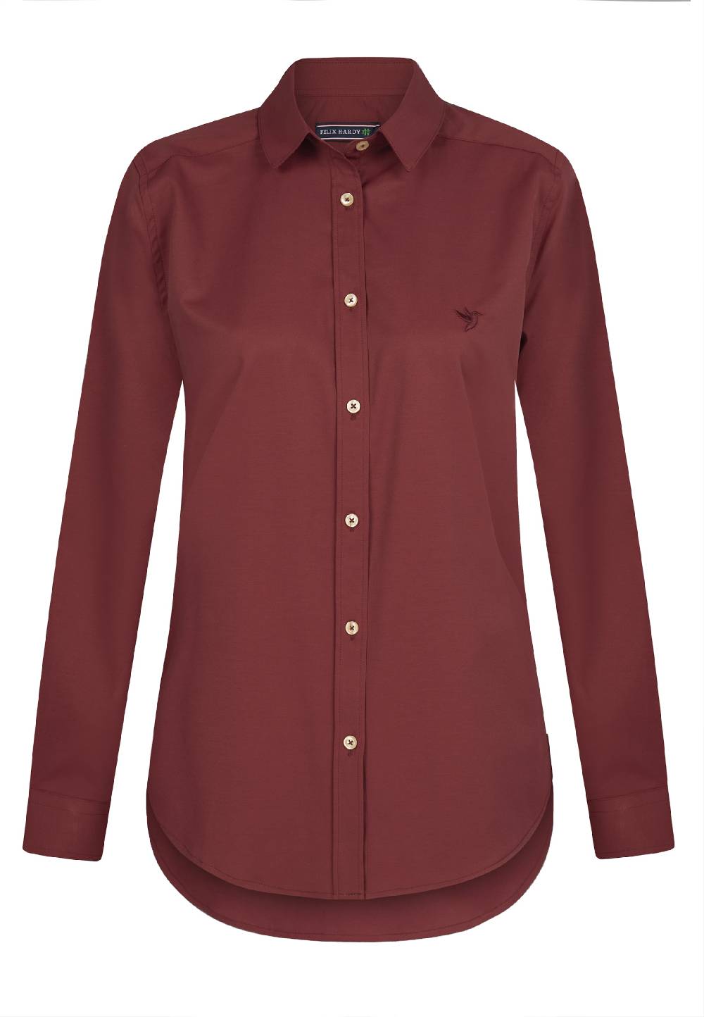 Felix Hardy Blouse In Carmine Red