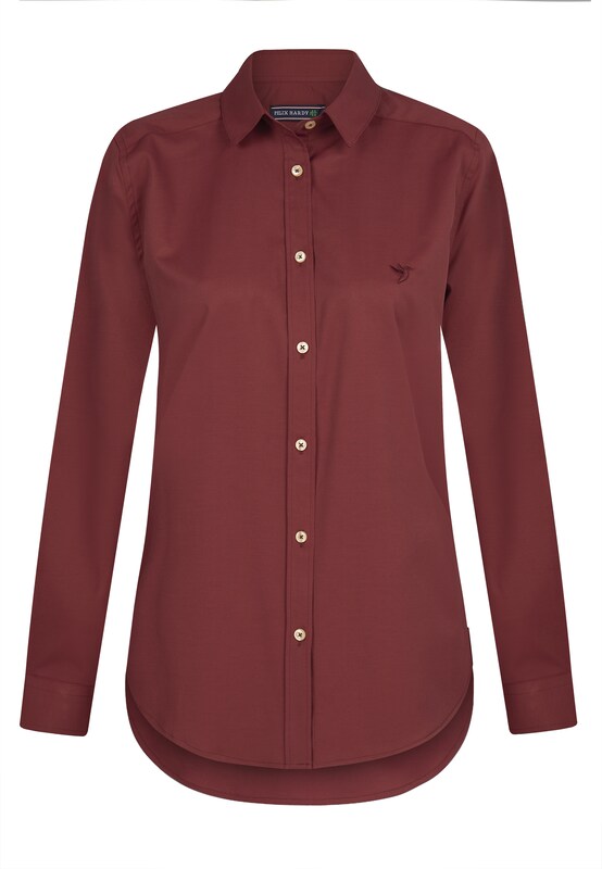 Felix Hardy Blouse in Carmine Red