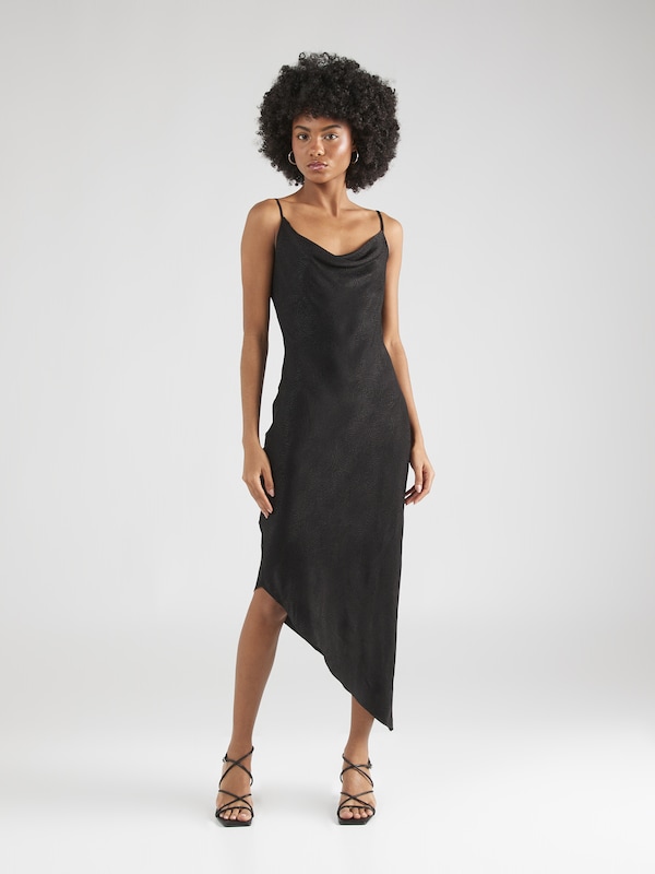 florence by mills exclusive for ABOUT YOU Cocktail Dress 'Mimosa Moment' in Black