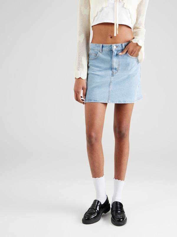 florence by mills exclusive for ABOUT YOU Skirt 'Cool Breeze' in Blue Denim