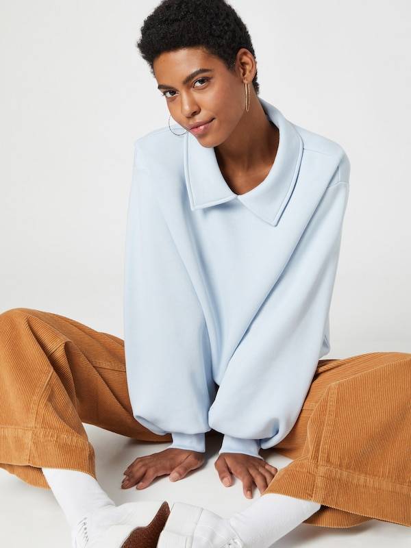 florence by mills exclusive for ABOUT YOU Sweatshirt 'Joy' in Light Blue