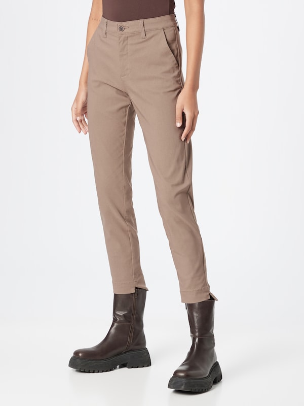 Freequent Regular Chino Pants 'REX' in Light Brown