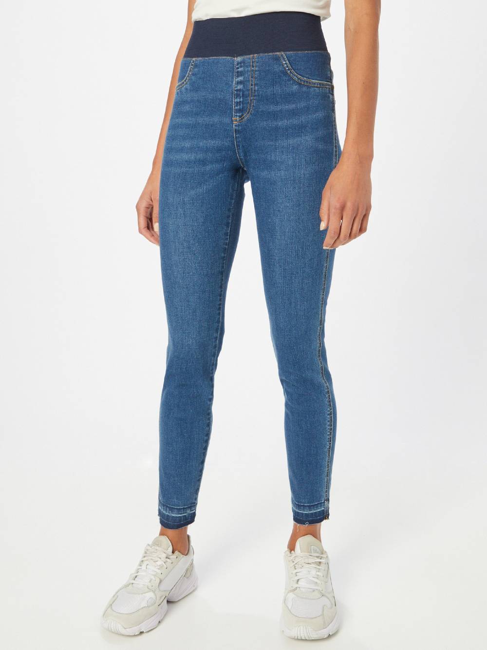 Freequent Skinny Jeggings 'SHANTAL' In Blue Denim