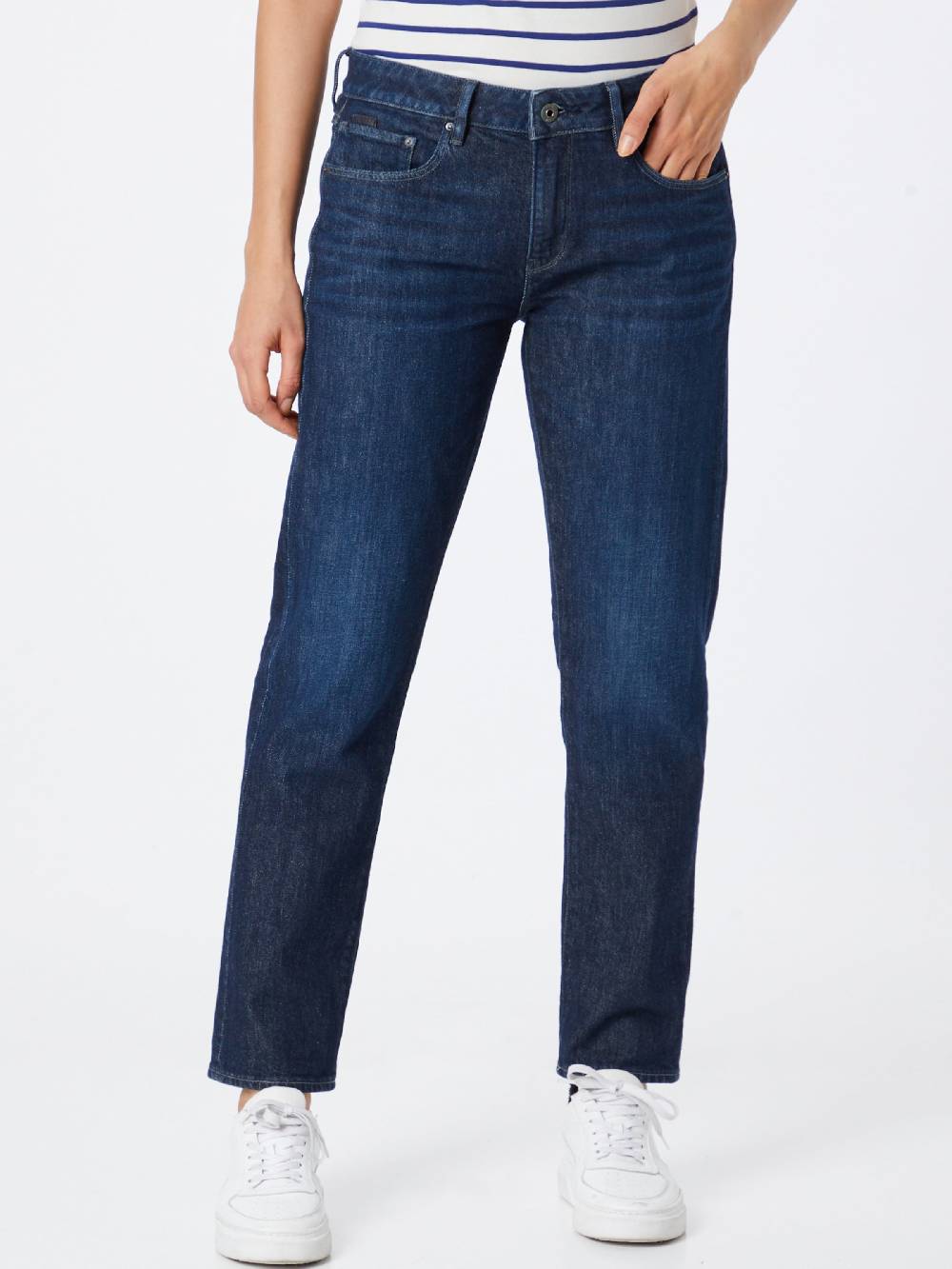 G-STAR Loose Fit Jeans 'Kate' In Dark Blue
