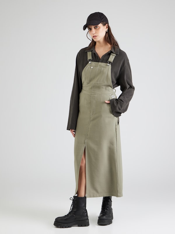 G-STAR Overall Skirt in Khaki