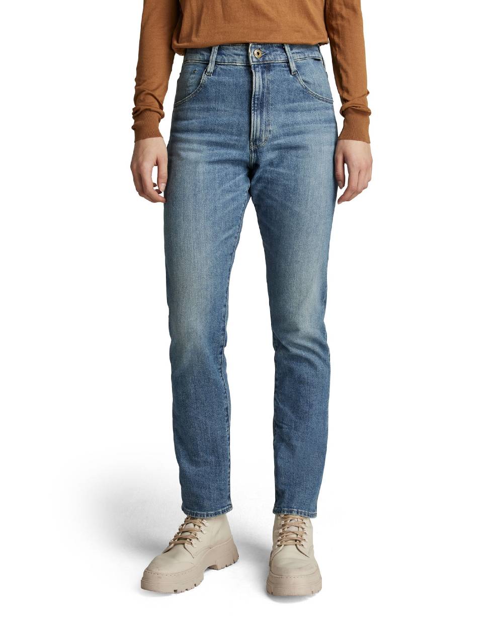 G-STAR Regular Jeans 'Virjinya' In Blue, Blue Denim